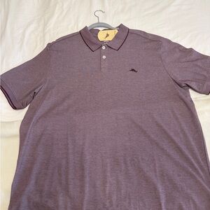 Tommy Bahama Maroon Polo Shirt